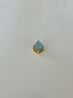 KEEP Collective - Turquoise Druzy Charm
